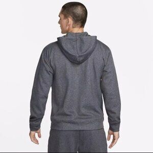 Nike Black Yoga Dri-FIT Fleece Full-Zip Hoodie Mens Size Small